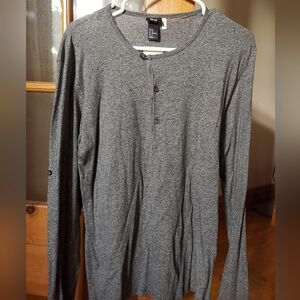 H&M Cotton Henley Shirt